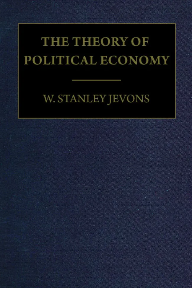 The Theory of Political Economy by W. Stanley Jevons
